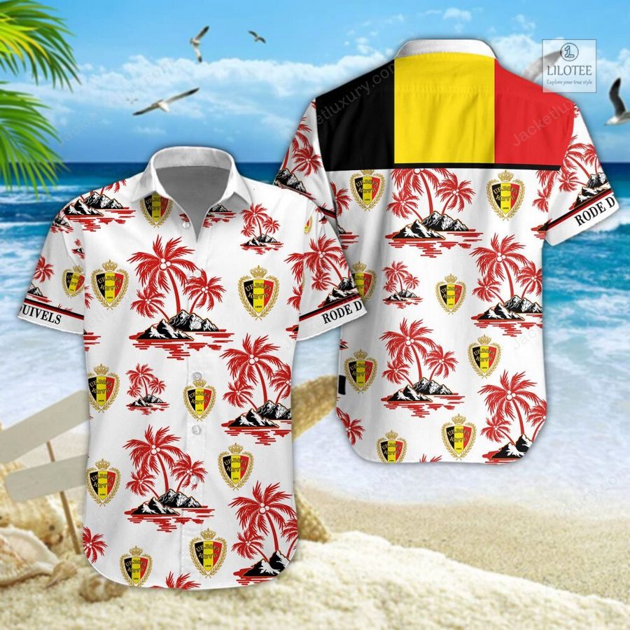 Belgium national football team Hawaiian Shirt, Short 1