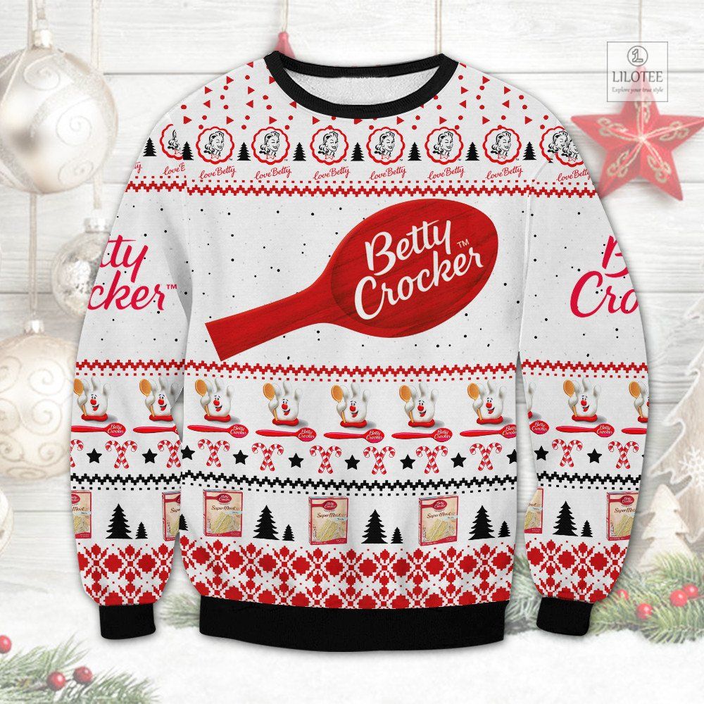 BEST Betty Crocker Christmas Sweater and Sweatshirt 3