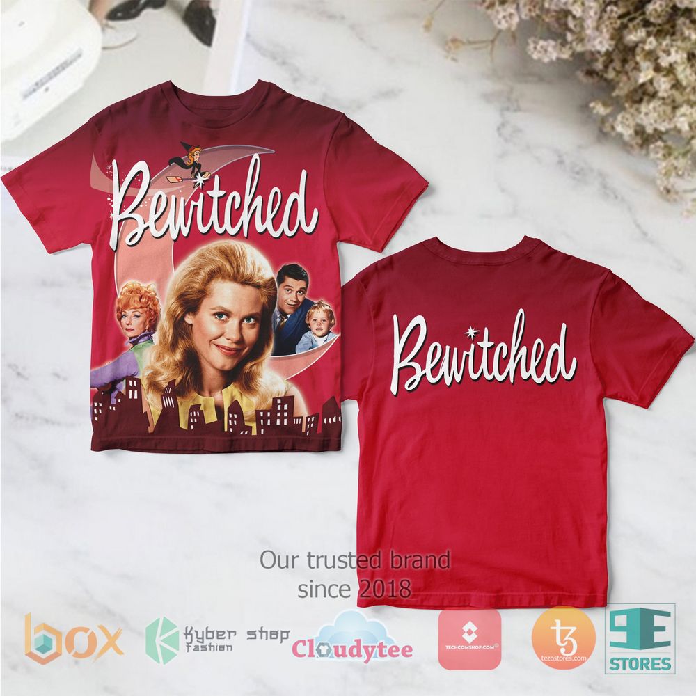 BEST Bewitched Season Three 3D T-Shirt 1