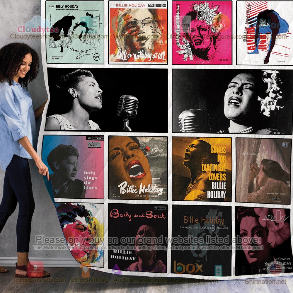NEW Billie Holiday Body and soul Quilt 4