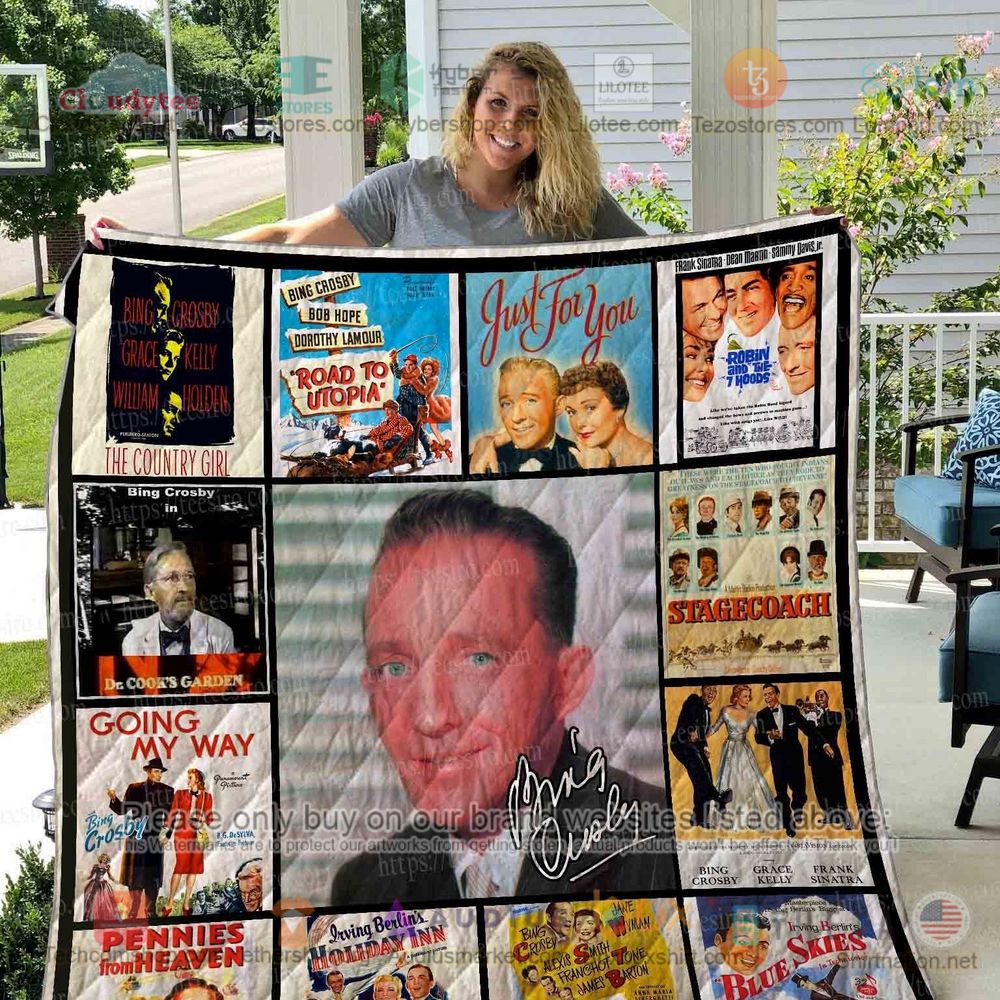 NEW Bing Crosby Just for you Quilt 6