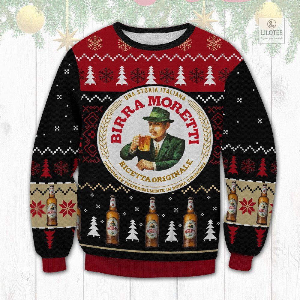 BEST Birra Moretti Christmas Sweater and Sweatshirt 2