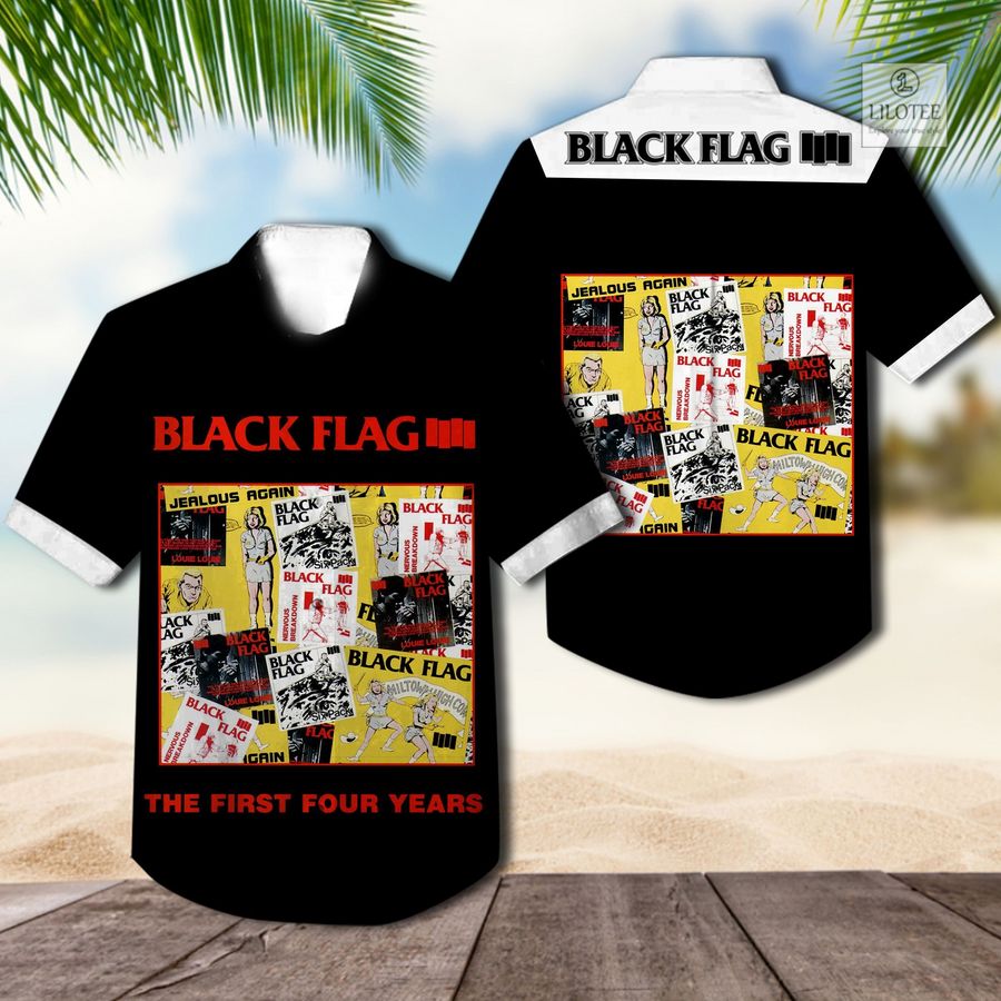 BEST Black Flag first four years Hawaiian Shirt 3