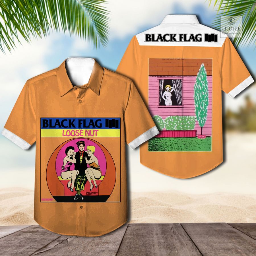 BEST Black Flag loose nut Hawaiian Shirt 3