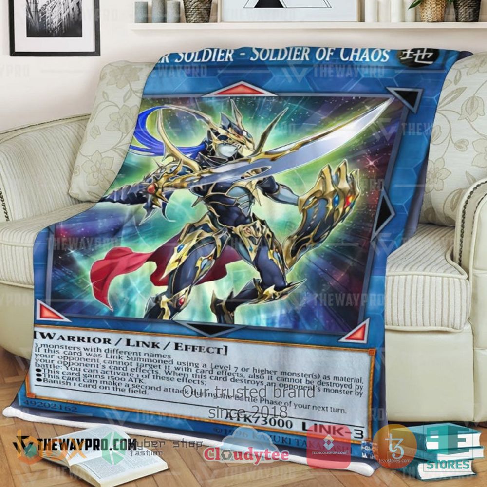 HOT Black Luster Soldier Of Chaos Soft Blanket 3
