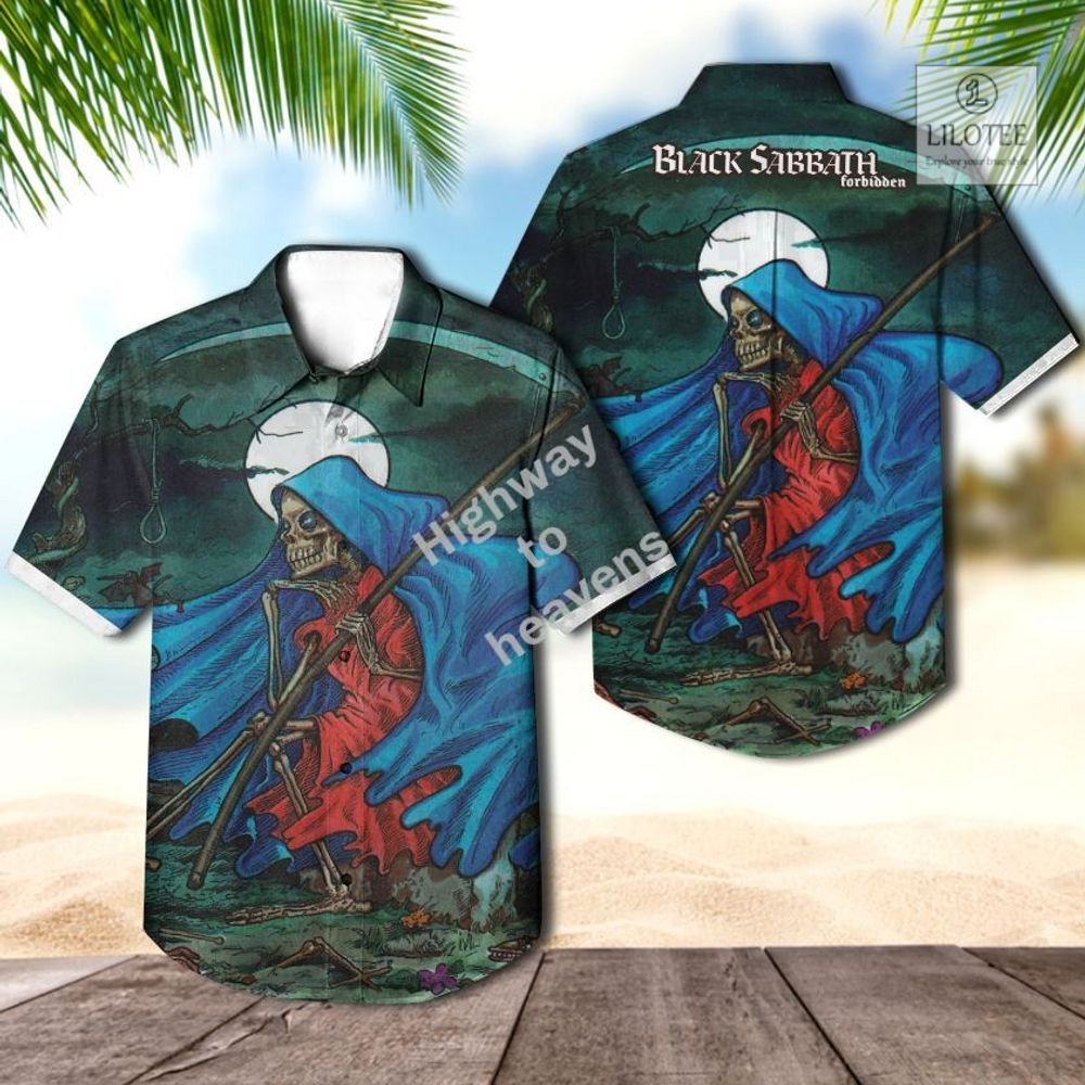 BEST Black Sabbath Forbidden Casual Hawaiian Shirt 2