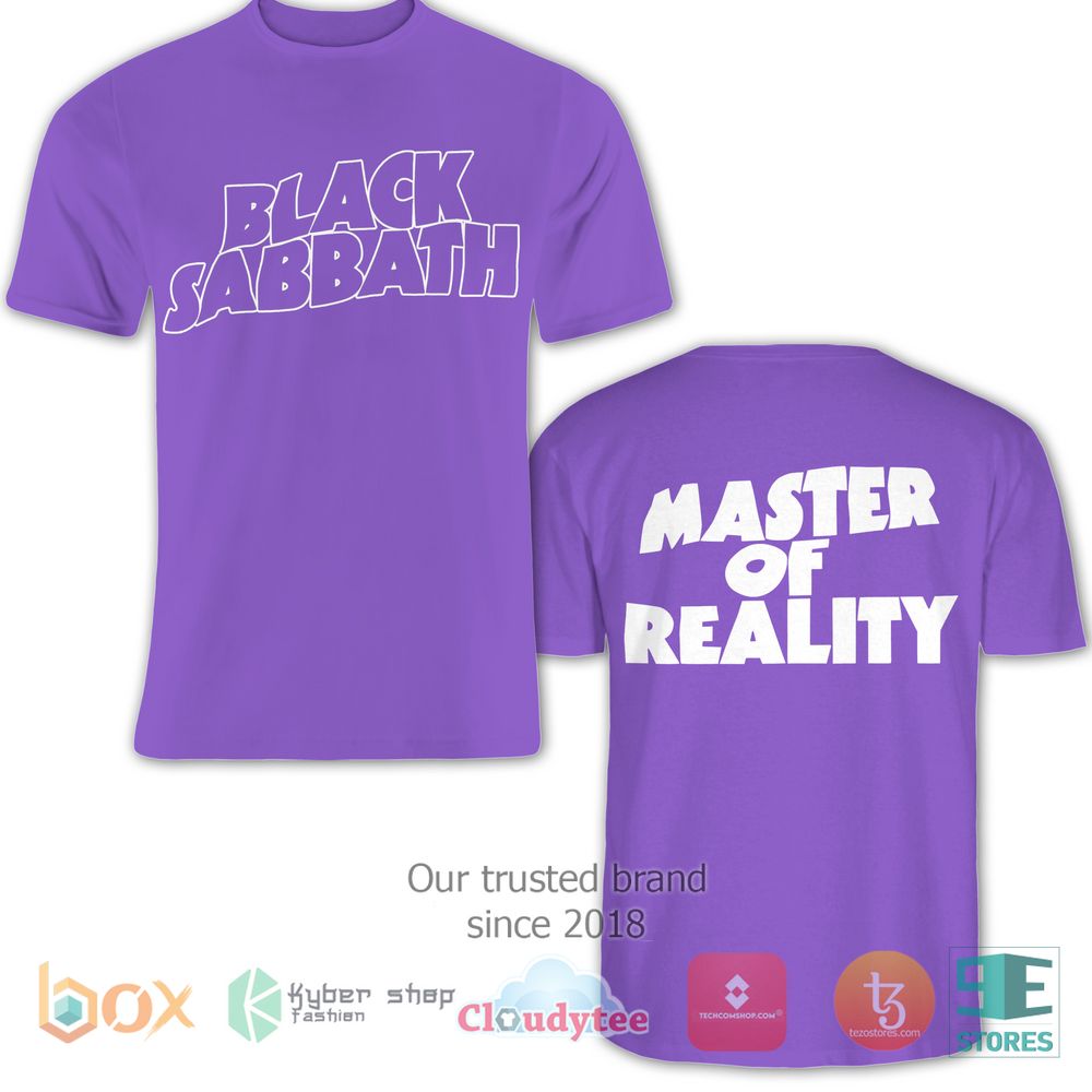 BEST Black Sabbath Master of Reality 2 3D Shirt 3