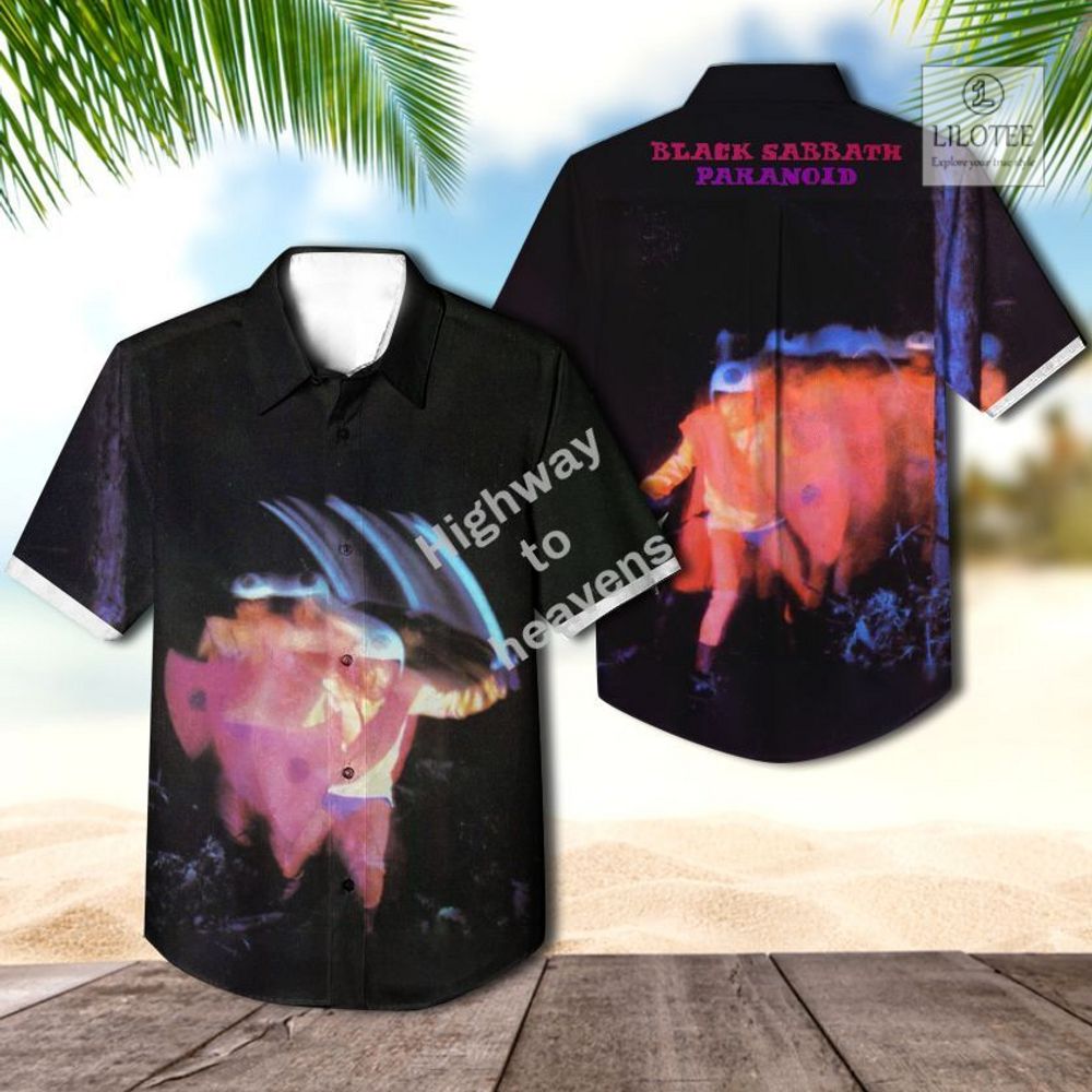 BEST Black Sabbath Paranoid Casual Hawaiian Shirt 2