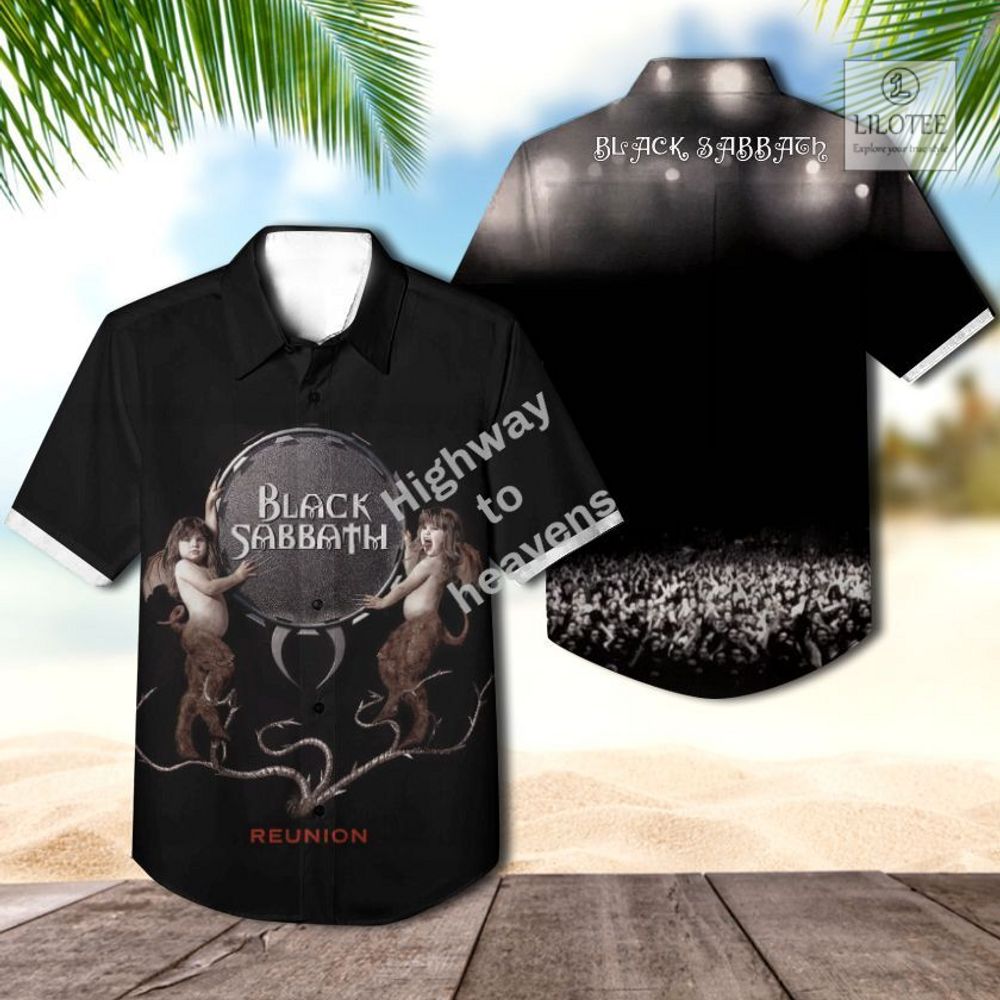 BEST Black Sabbath Reunion Casual Hawaiian Shirt 3