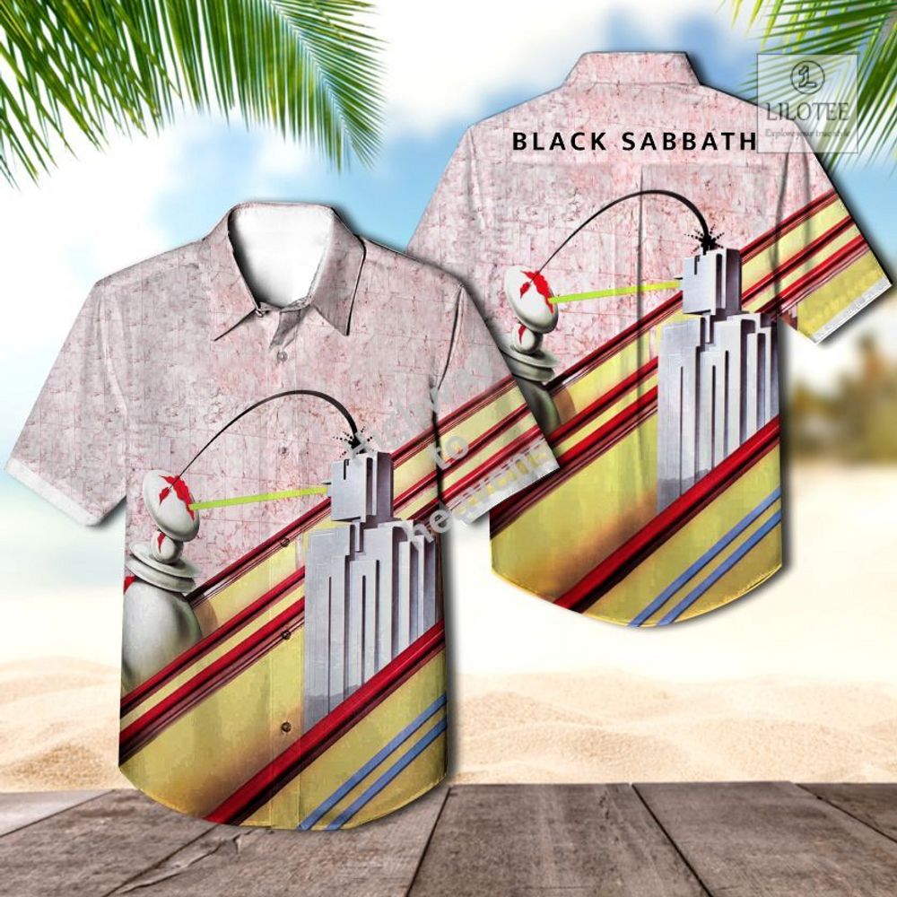 BEST Black Sabbath Technical Casual Hawaiian Shirt 2