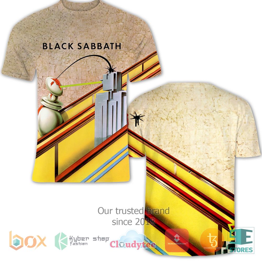 BEST Black Sabbath Technical Ecstasy 3D Shirt 2