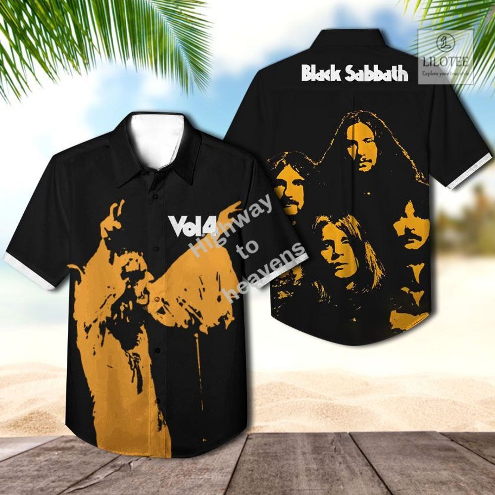 BEST Black Sabbath Vol 4 Casual Hawaiian Shirt 3