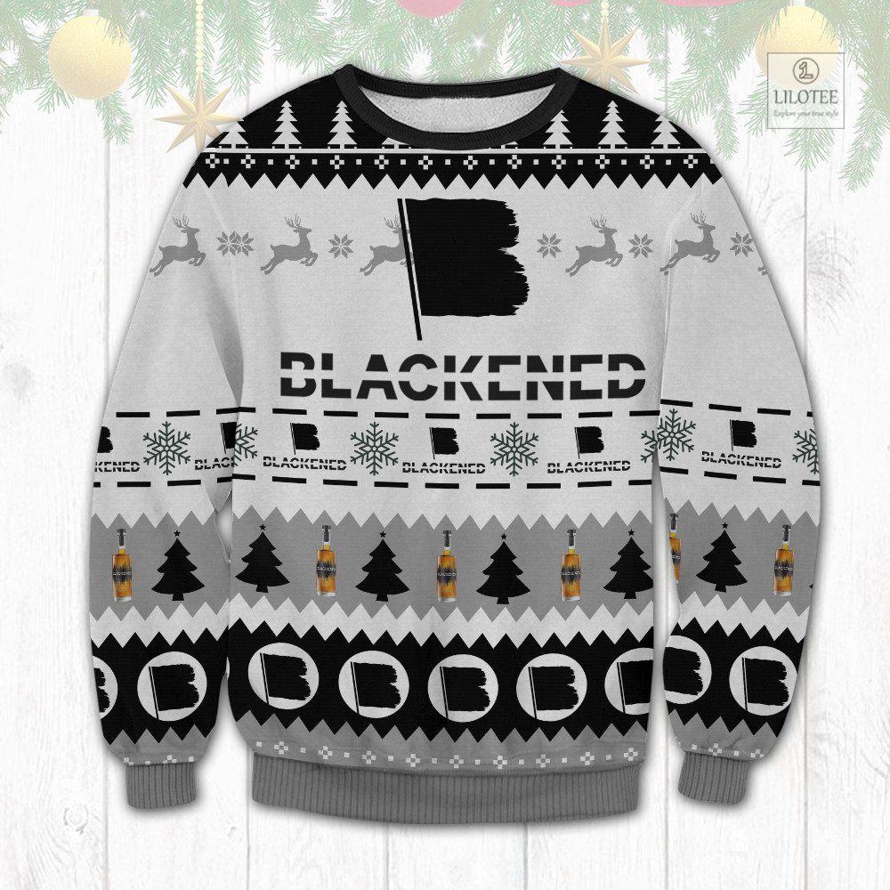 BEST Blackened bourbon Christmas Sweater and Sweatshirt 2