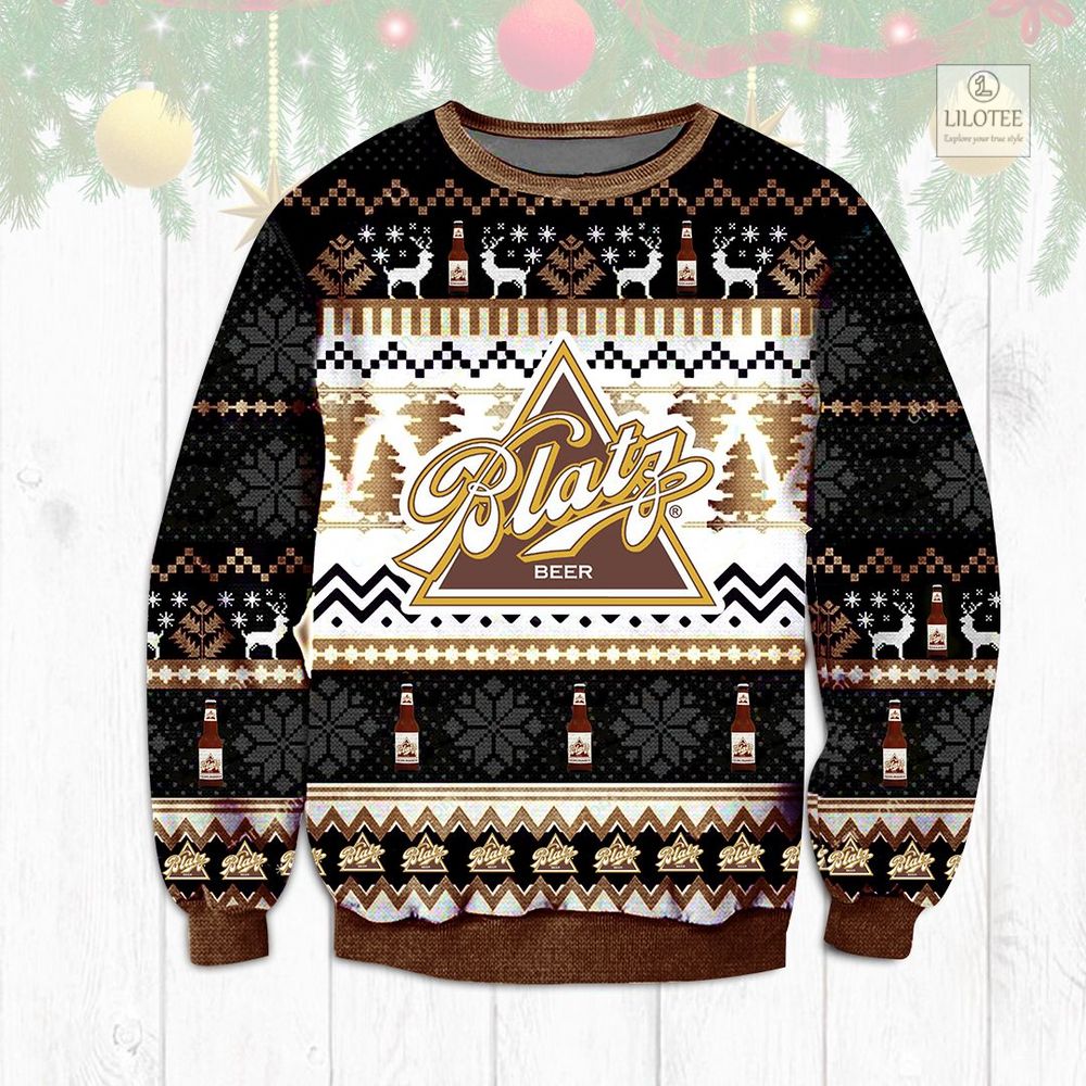 BEST Blatz Beer Christmas Sweater and Sweatshirt 2