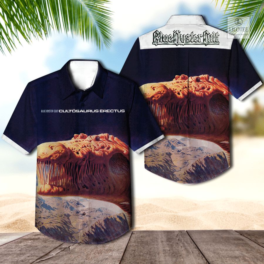 BEST Blue Oyster Cult Cultosaurus Erectus Album Hawaiian Shirt 3