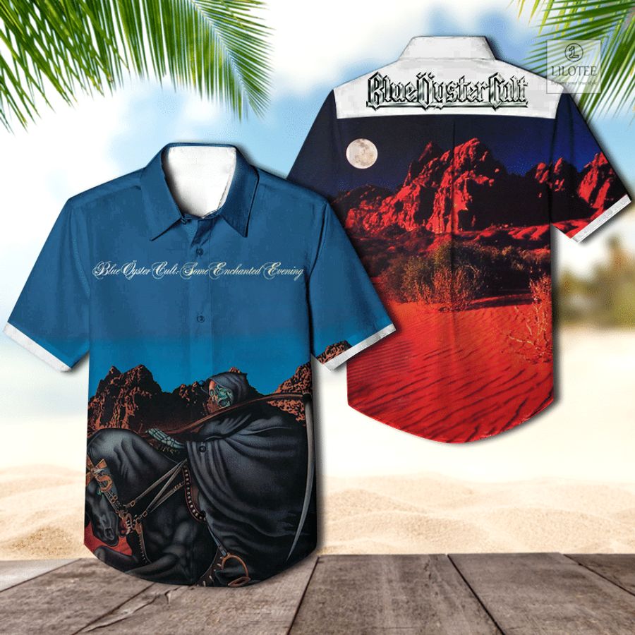 BEST Blue Oyster Cult Some Enchanted Evening Album Hawaiian Shirt 2