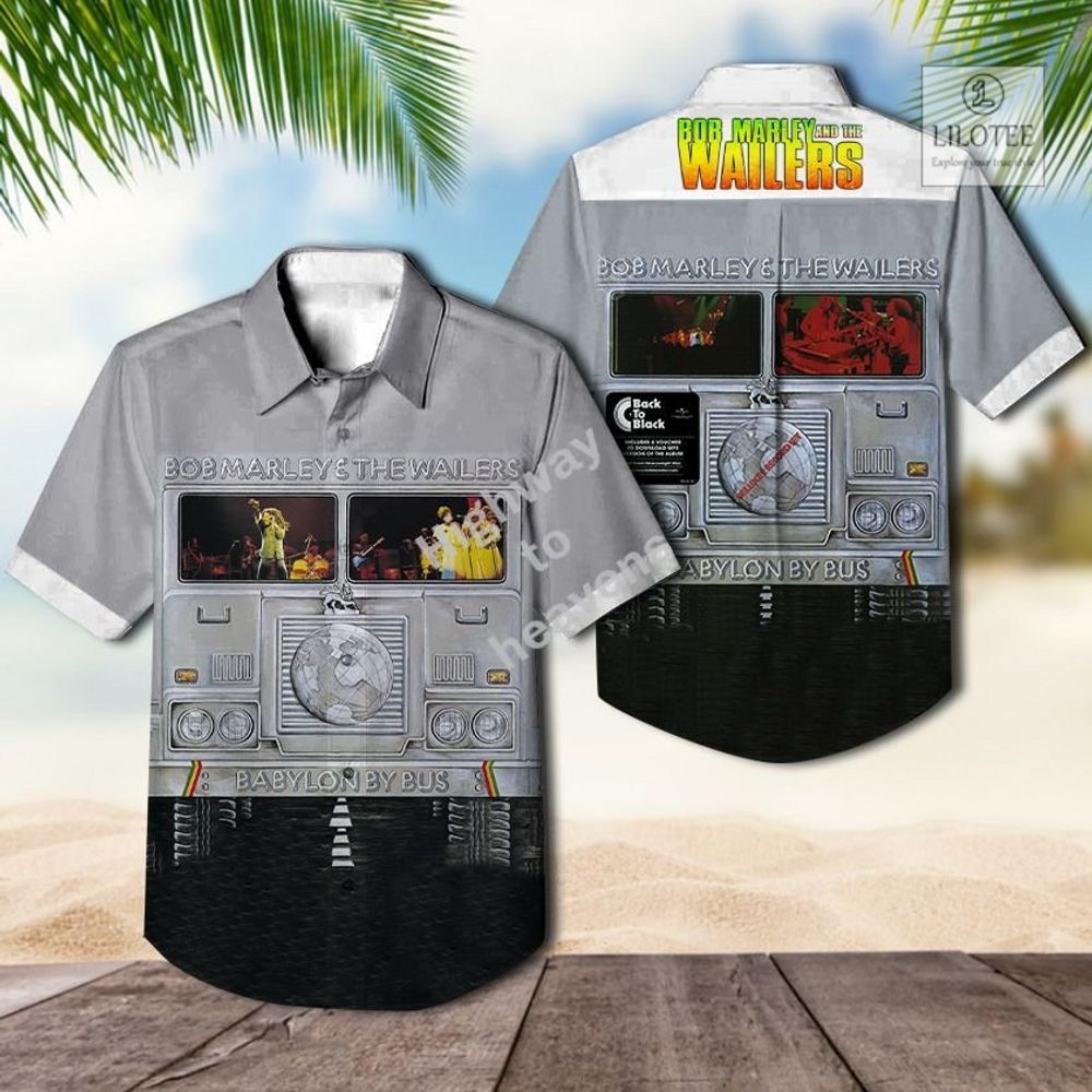 BEST Bob Marley Babylon by Bus Casual Hawaiian Shirt 3