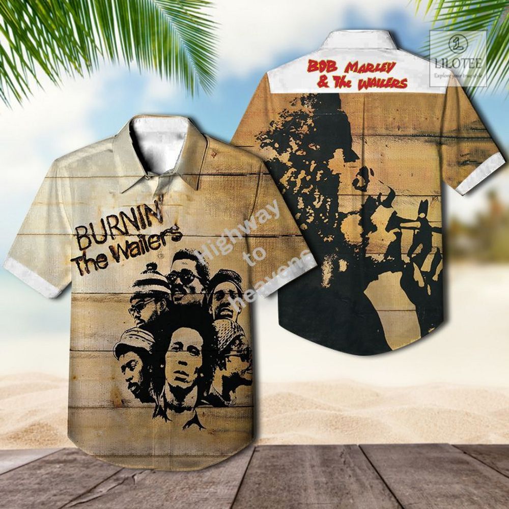 BEST Bob Marley Burnin live Casual Hawaiian Shirt 2