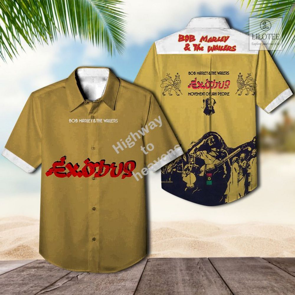 BEST Bob Marley Exodus Casual Hawaiian Shirt 3