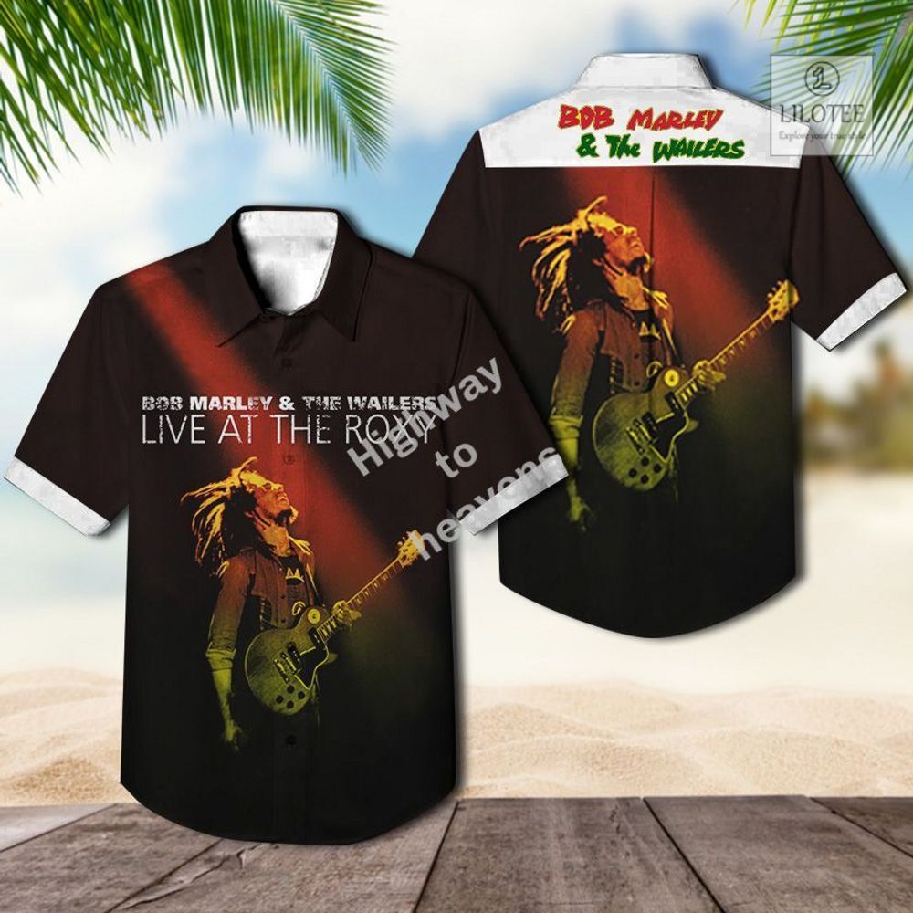 BEST Bob Marley Live at the Roxy Casual Hawaiian Shirt 2