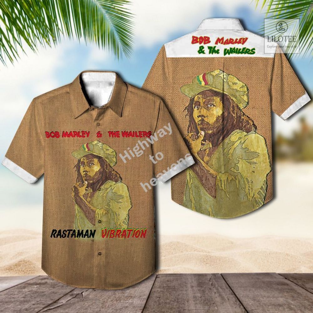 BEST Bob Marley Rastaman Vibration Casual Hawaiian Shirt 2