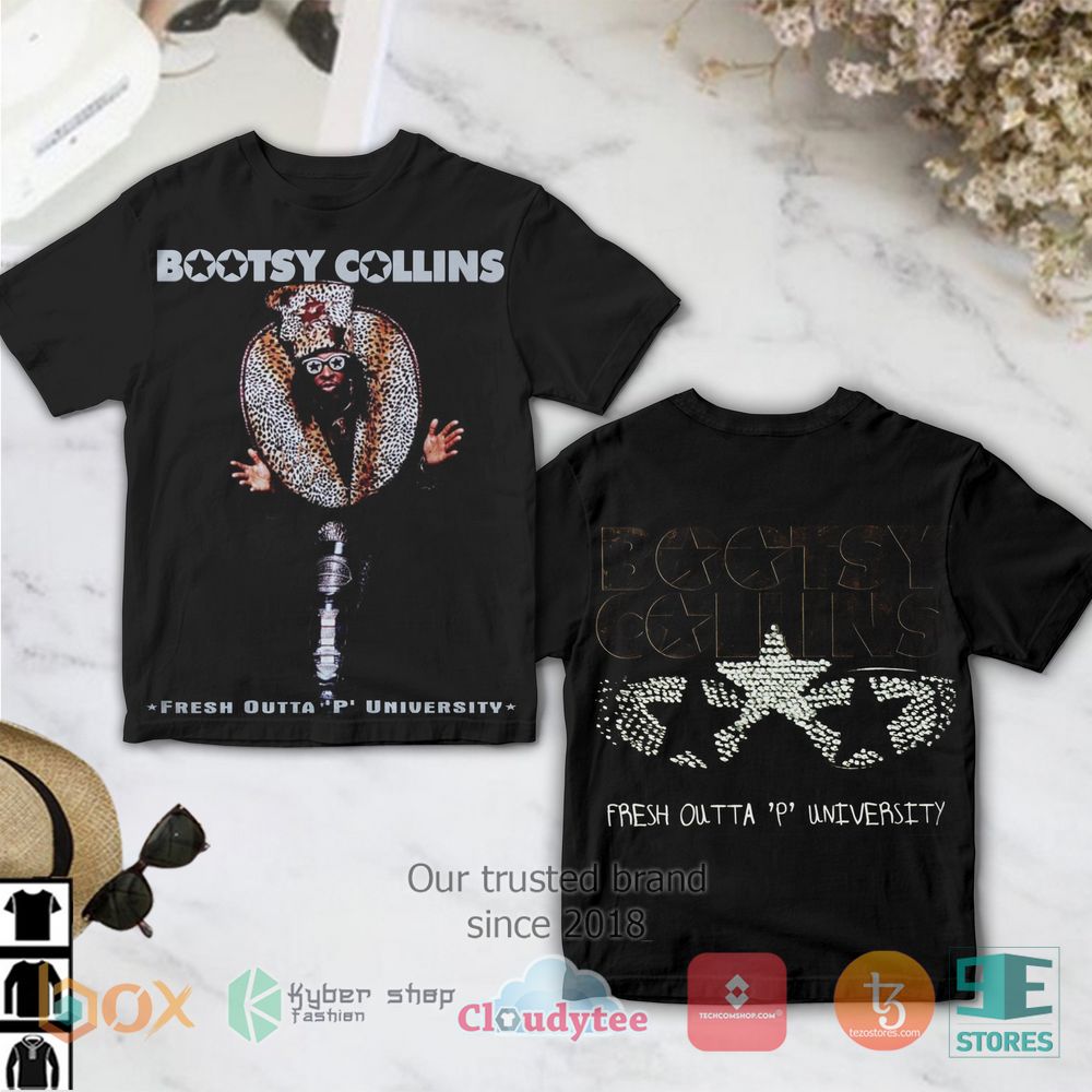 HOT Bootsy Collins Fresh Outta 3D T-Shirt 2