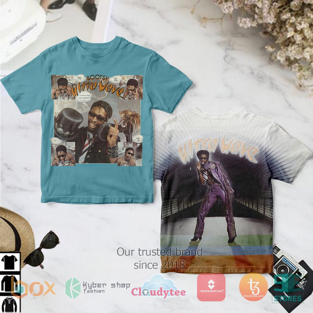 HOT Bootsy Collins Ultra Wave 3D T-Shirt 6