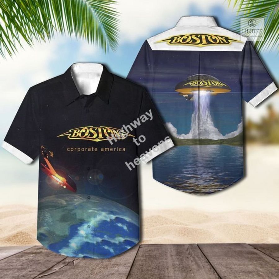 BEST Boston Corporate Hawaiian Shirt 2