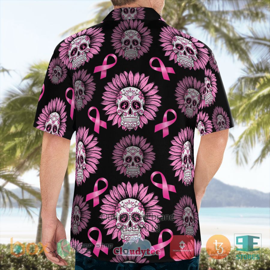 BEST Breast Cancer Awareness Sunflowers Hawaii Shirt 7