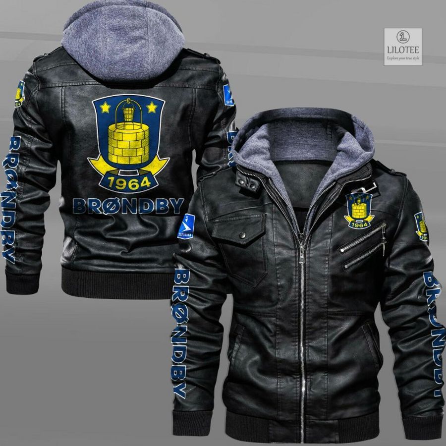 BEST Brondby IF Leather Jacket 5