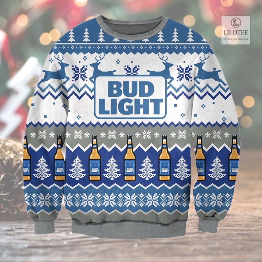 BEST Bud Light 3D sweater, sweatshirt 3