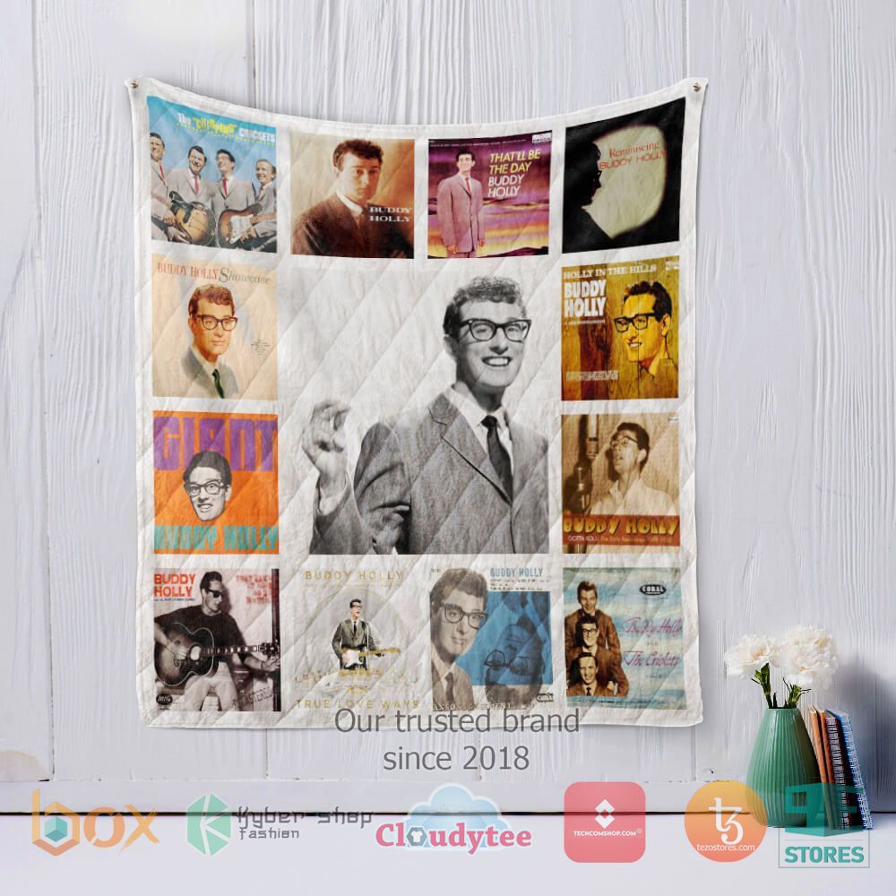 BEST Buddy Holly That'll Be the Day Album Quilt 6