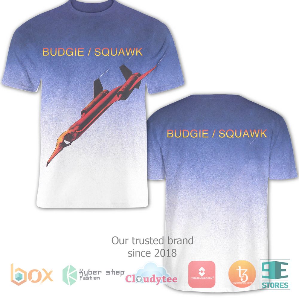 BEST Budgie Squawk 3D Shirt 2