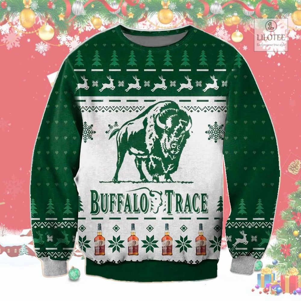 BEST Buffalo Trace 3D sweater, sweatshirt 3