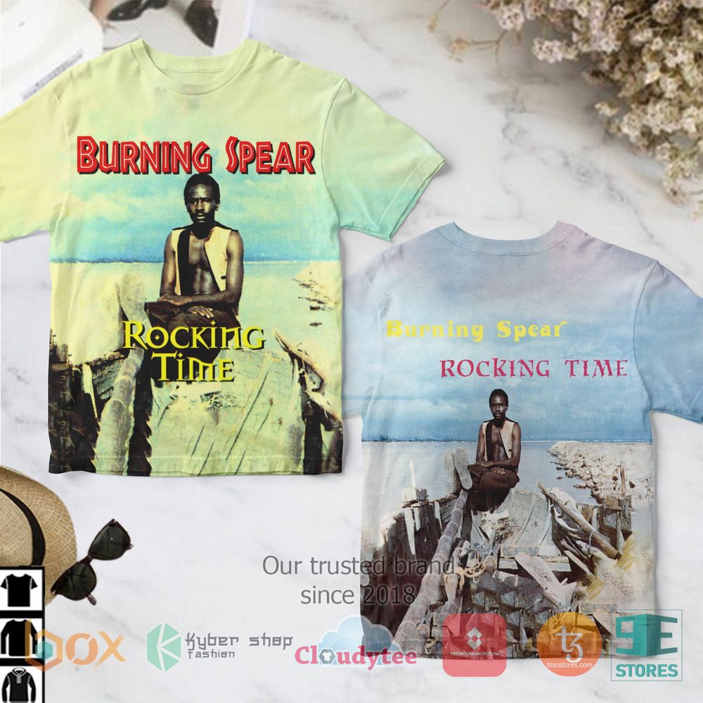 BEST Burning Spear Rocking Time 3D Shirt 2