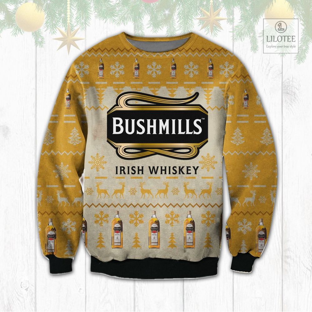 BEST Bushmills Irish Whiskey 3D sweater, sweatshirt 2