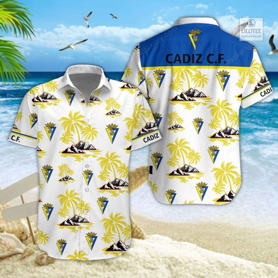 Cadiz C.F Hawaiian Shirt, Short 8