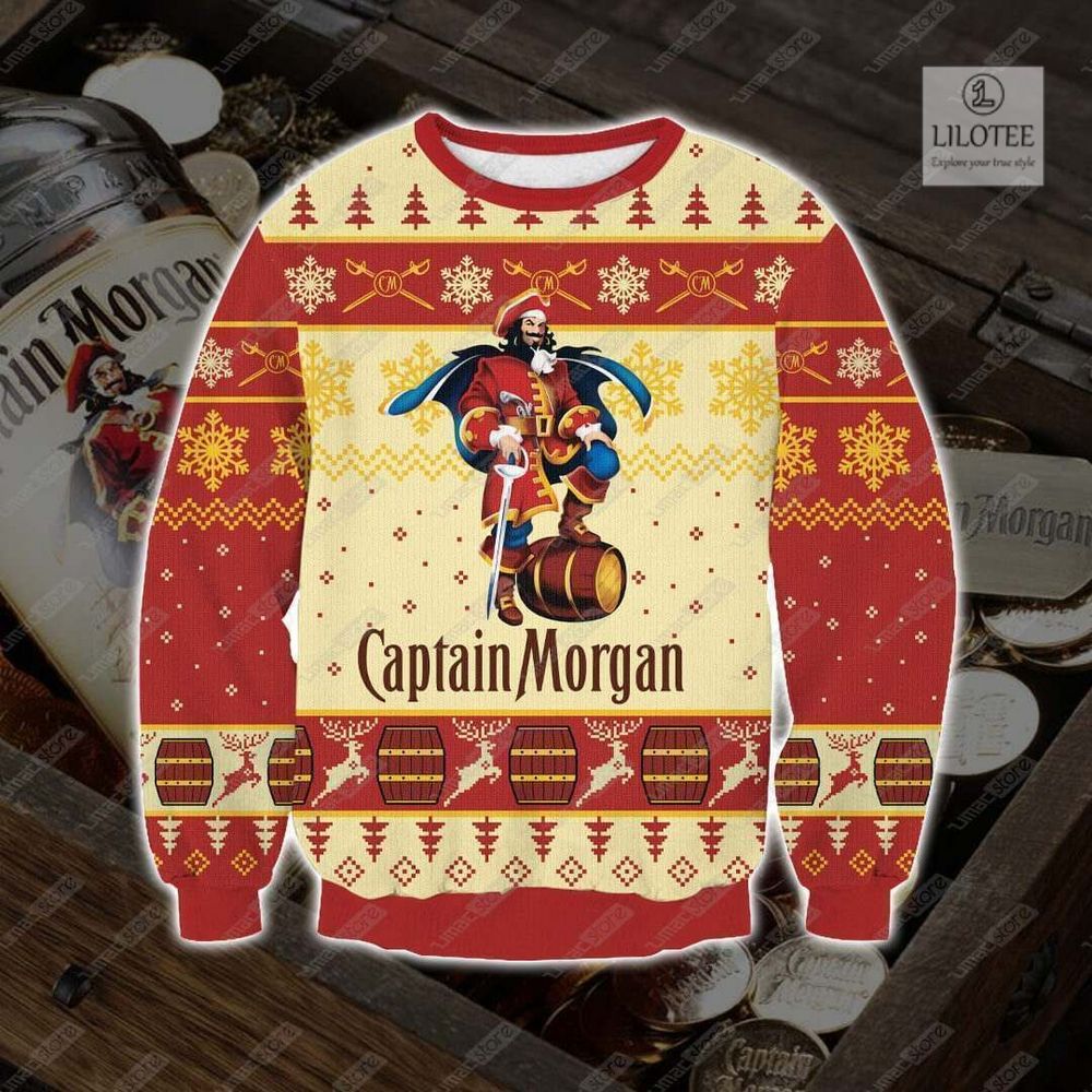 BEST Captain Morgan 3D sweater, sweatshirt 3