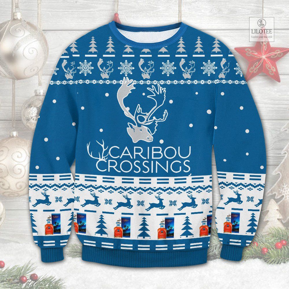 BEST Caribou Crossings Christmas Sweater and Sweatshirt 2