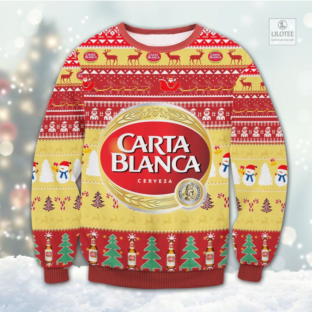 BEST Carta Blanca Christmas Sweater and Sweatshirt 3