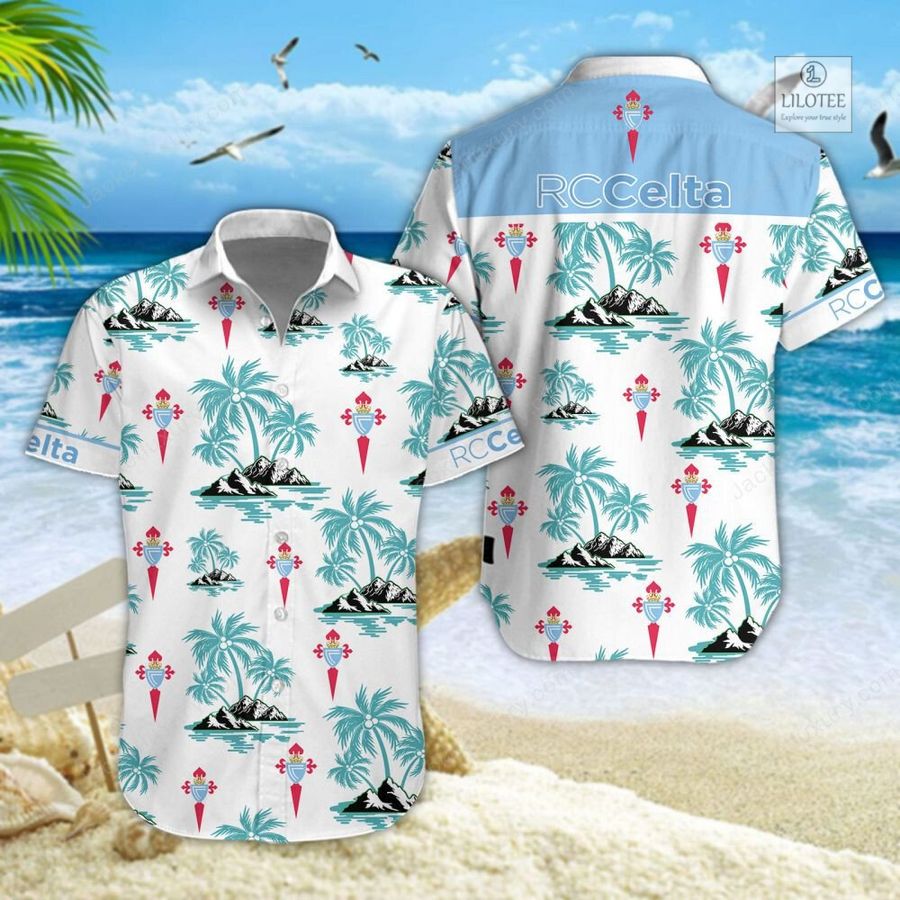 Celta de Vigo Hawaiian Shirt, Short 5