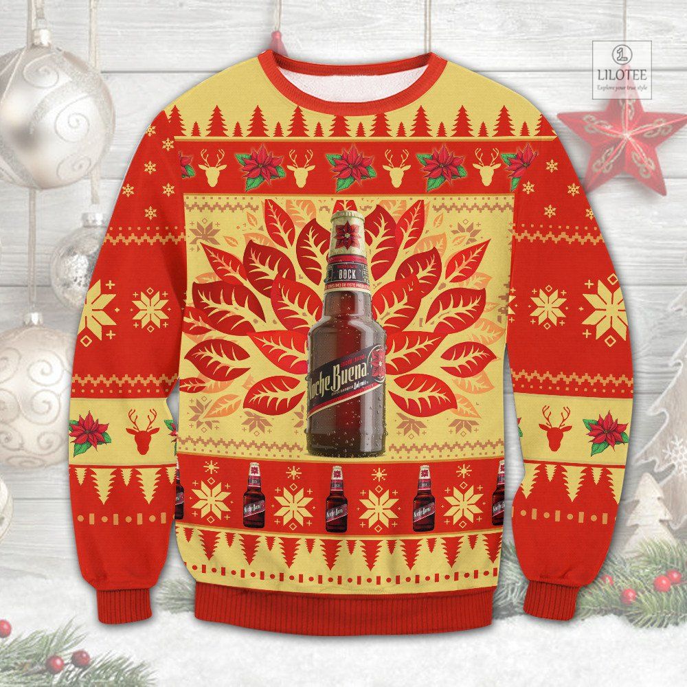 BEST Cerveza Noche Buena Christmas Sweater and Sweatshirt 3