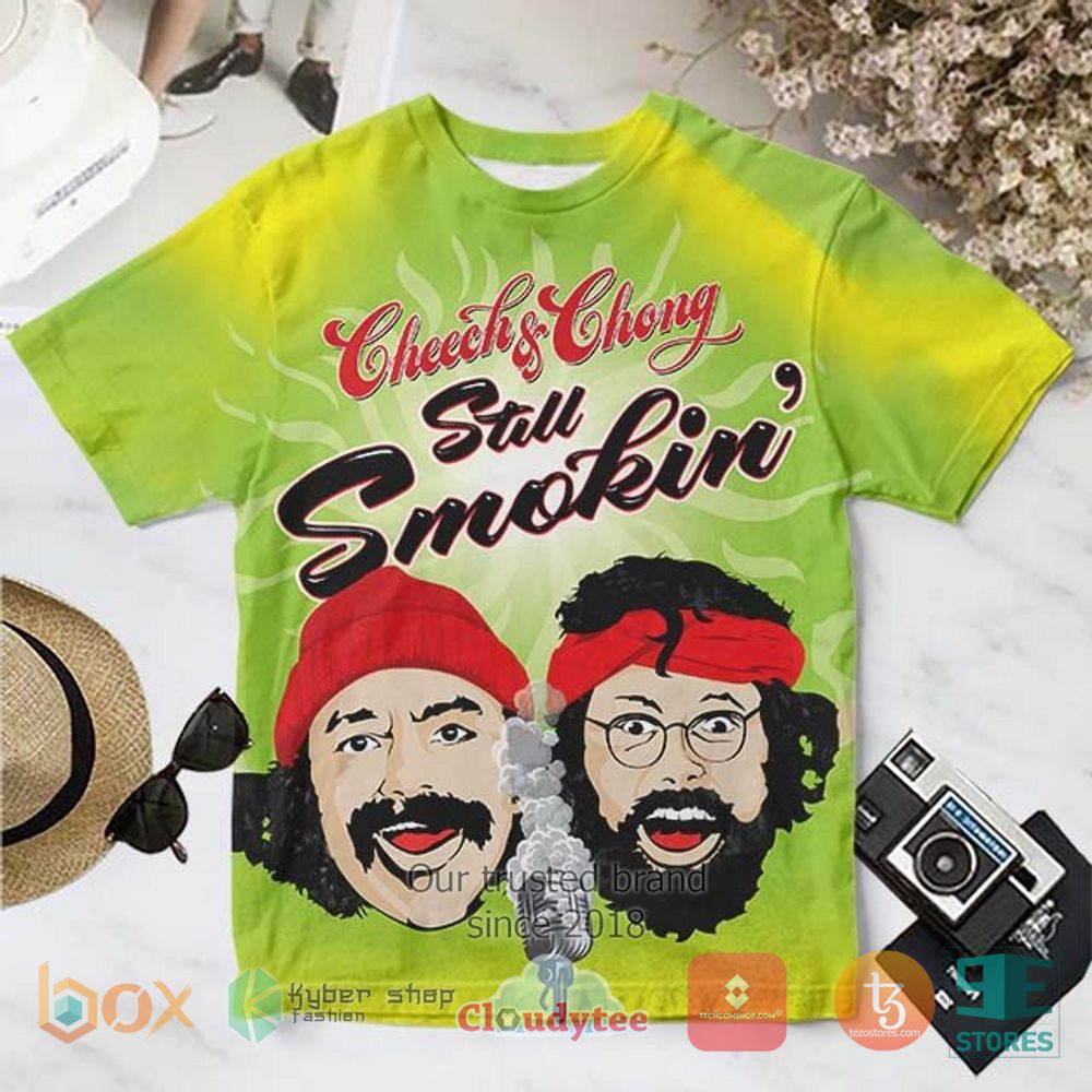 BEST Cheech & Chong Still Smokin 3D T-Shirt 13