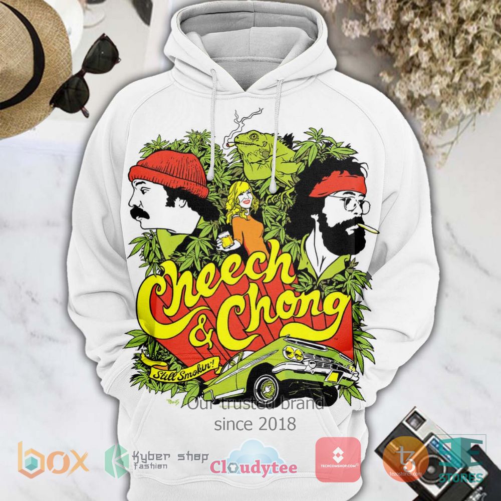 BEST Cheech & Chong Still Smokin' 3D Shirt 5
