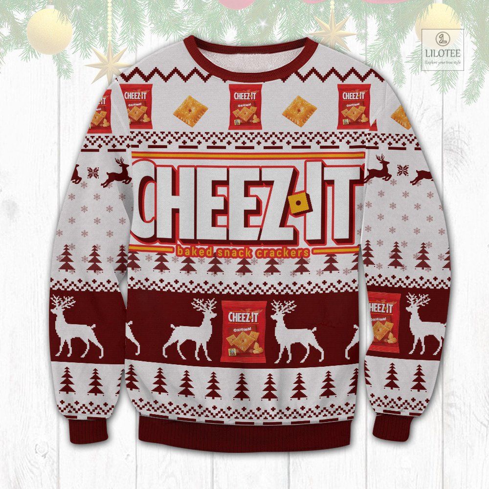 BEST Cheez It Christmas Sweater and Sweatshirt 3