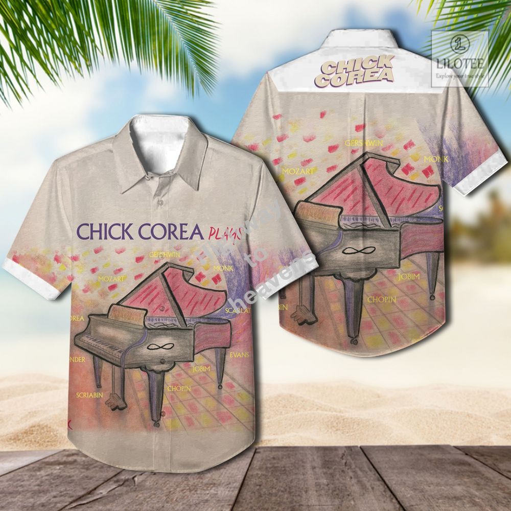 BEST Chick Corea Plays Casual Hawaiian Shirt 2