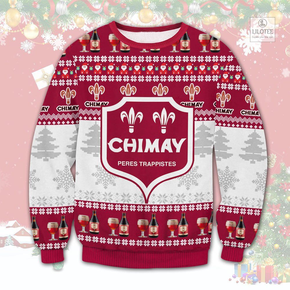 BEST Chimay Peres Trappistes Christmas Sweater and Sweatshirt 2