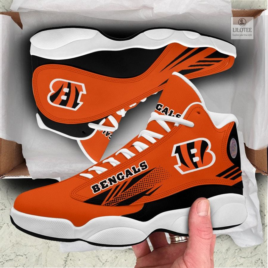 BEST NFL Cincinnati Bengals Air Jordan 13 Sneaker 19