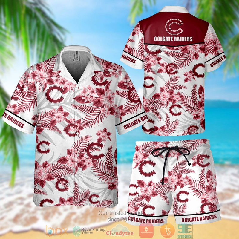 HOT Colgate Raiders Hawaiian Shirt and Short 1