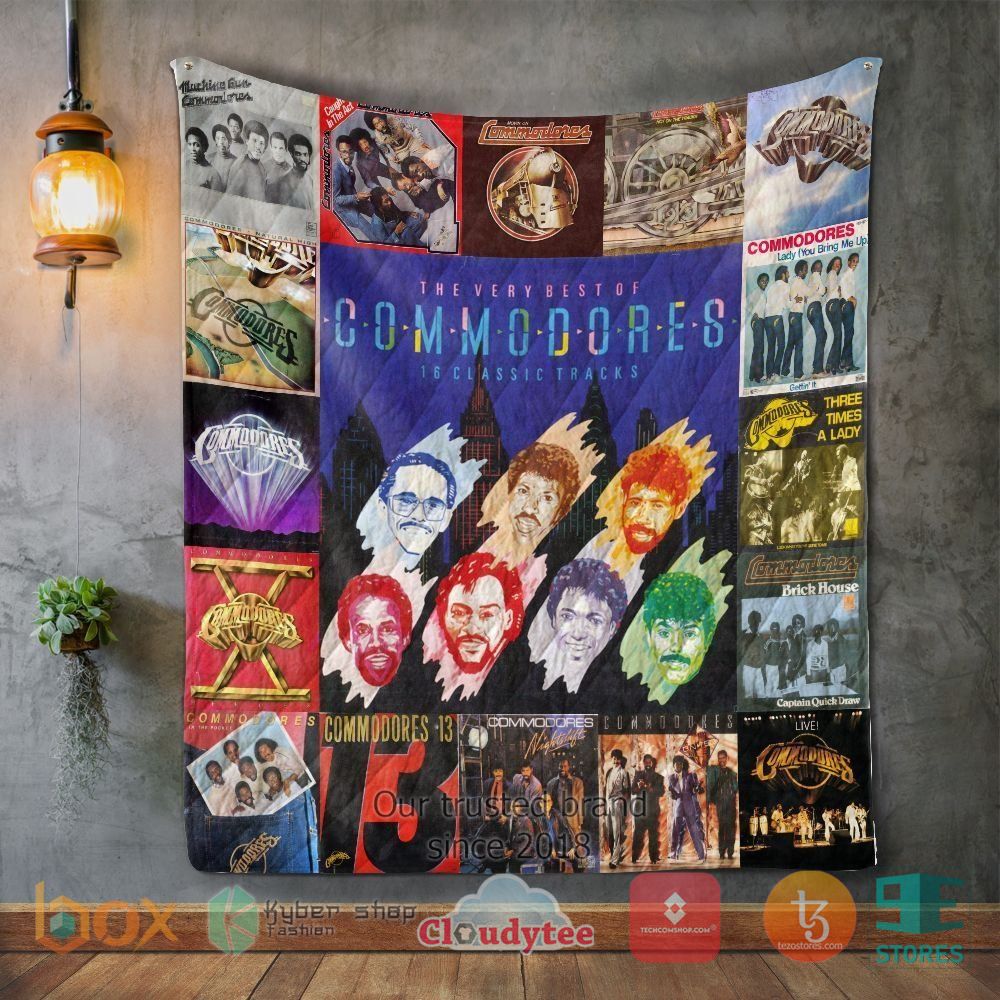 BEST Commodores The Very Best of The Commodores Album Quilt 2